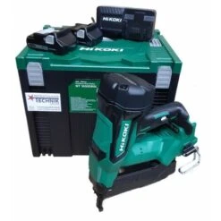 HiKOKI Cloueur Sur Batterie NT1850DBSL 15-50mm 2x3,0Ah Pour Clous à Tête Refoulé Prebena J BR-03 HSC-EN13870.3.0Ah