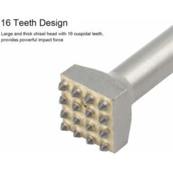Perforateur - Burineur Marteau électrique Burin Peu Pour Rugosité De Surface Percussion Marteau Burin Outil Pour Mur Béton Carreaux De Céramique, Argent -Makitch Magasin 83755242 5