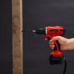 Perceuse Visseuse Sans Fil 18v+ 2 Batteries Lithium + 52 Accessoires - Rouge 8 Perceuse Visseuse Sans Fil 18v+ 2 Batteries Lithium + 52 Accessoires - Rouge -Makitch Magasin 84704277 3