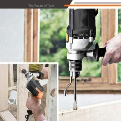 TACKLIFE Perceuse à Percussion, Perceuse à Fil 850W 3000RPM Avec 15 Forets Set, Vitesse Variable, Mode Marteau Et 2 Fonctions En 1, Adaptée Au Bois, Acier, Béton-PID03B 11 TACKLIFE Perceuse à Percussion, Perceuse à Fil 850W 3000RPM Avec 15 Forets Set, Vitesse Variable, Mode Marteau Et 2 Fonctions En 1, Adaptée Au Bois, Acier, Béton-PID03B -Makitch Magasin 87563722 5