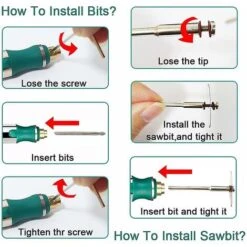 Machines De Gravure Rechargeables USB Avec 35 Bits -Makitch Magasin 88641202 5