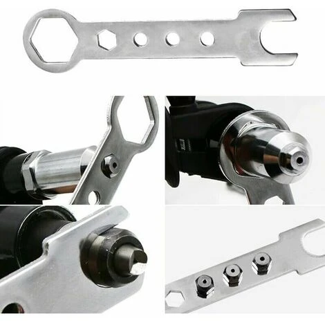 Outil De Rivetage Sans Fil, Riveteuse électrique, Riveteuse à Riveter Sans Fil, Adaptateur De Perceuse à Riveter 4 Outil De Rivetage Sans Fil, Riveteuse électrique, Riveteuse à Riveter Sans Fil, Adaptateur De Perceuse à Riveter – Image 2