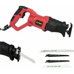 Scie Alternative électrique Filaire Robuste De 710 W Avec 4 Lames