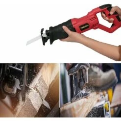 Scie Alternative électrique Filaire Robuste De 710 W Avec 4 Lames -Makitch Magasin 88687539 4