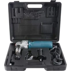 AREBOS Grignoteuse à Tôle Acier 625 W 4 Mm étui Inclus Convient Pour L'acier, L'inox Et Le Plastique Coupe-tôle Grignoteuse -Makitch Magasin 8918158 5