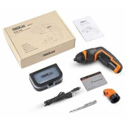 TACKLIFE Tournevis Sans Fil, Tournevis électrique Rechargeable 3,6 Volts 2000 MAh Batterie Lithium-ion Avec 33 Embouts De Vis Gratuits, Chargement USB Avec Deux LED, SDP70DC -Makitch Magasin 89470400 5