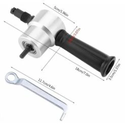 Grignoteuse à Double Tête En Métal Grignoteuse à Double Tête Cutter Outil De Coupe En Métal Pour La Coupe De Tôle 9 Grignoteuse à Double Tête En Métal Grignoteuse à Double Tête Cutter Outil De Coupe En Métal Pour La Coupe De Tôle -Makitch Magasin 89798234 4