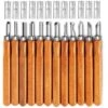 12set Sk2 Acier Au Carbone Cire + Outils De Sculpture Sur Bois Couteau Kit Pour Le Caoutchouc -Makitch Magasin 90325887 1