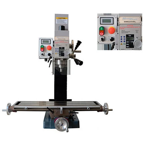 Perceuse Fraiseuse Métal D. 25 Mm 230 V 750 W à Vitesse Variable - WMD25VBL - Métalprofi 3 Perceuse Fraiseuse Métal D. 25 Mm 230 V 750 W à Vitesse Variable - WMD25VBL - Métalprofi
