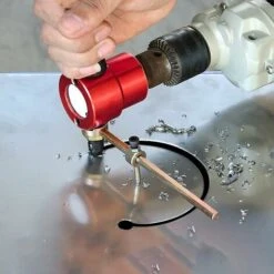 Le Coupeur De Tle D'Origine Se Fixe �� La Perceuse Standard Coupe Des Tles Plates Ou Ondul��es D��coupe Multidirectionnelle Positionnement �� 350 Degr��s De Haute Pr��cision Pour Le Perage