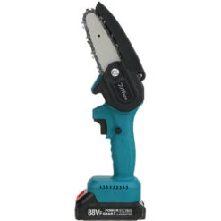 Tronconneuse à Batterie Scie à Chaine à Batterie élagueuse Sans Fil KIWarm 18V 4'' 1 Batterie Scie à Bche électrique -Makitch Magasin 91995464 5