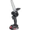 Tronconneuse à Batterie Scie à Chaine élagueuse Sans Fil 6''18V Scie à Chaine Scie à Buche électrique 1 Batterie -Makitch Magasin 91996761 1