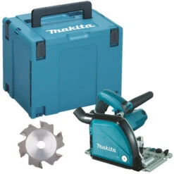 Fraiseuse Pour Plaque Aluminium 1300W Ø118mm Dans Coffret Makpac - MAKITA CA5000XJ