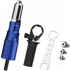 Pistolet à Rivets électrique 2.44.8mm Rivet écrou Pistolet Adaptateur De Foret Outil De Rivetage écrou Tirer Rivet Outil