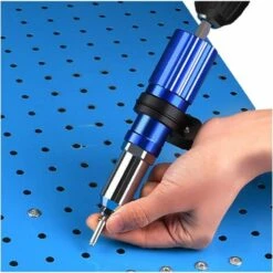 Pistolet à Rivets électrique 2.44.8mm Rivet écrou Pistolet Adaptateur De Foret Outil De Rivetage écrou Tirer Rivet Outil -Makitch Magasin 95135072 4