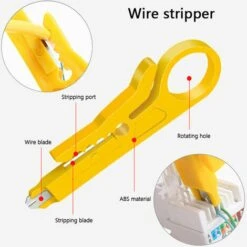 Handskit RJ45 RJ11 RJ12 Kit D'outils De Réparation De Pince Réseau Avec Testeur De Câble Pince à Ressort Outil De Sertissage Pince à Sertir, Modèle: Multicolore 9 Handskit RJ45 RJ11 RJ12 Kit D'outils De Réparation De Pince Réseau Avec Testeur De Câble Pince à Ressort Outil De Sertissage Pince à Sertir, Modèle: Multicolore -Makitch Magasin 95475640 3