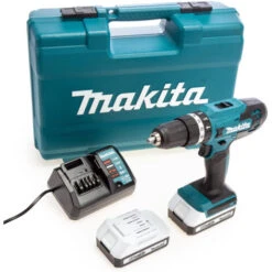 Perceuse Visseuse à Percussion Makita Ø 13 Mm 18V Li-Ion 2Ah En Coffret Avec Kit D'accessoires - HP488DAEX1 -Makitch Magasin 97194310 4