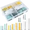 Kit De Vis Et Chevilles 200 Pièces Grand Assortiment De Vis Chevilles Pour Montage, Réparation, Construction, Forage"