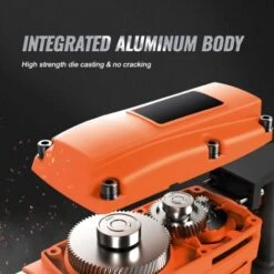 VEVOR Marteau De Demolition 2200 W Marteau-Piqueur 66 J 1350 BPM Marteau Perforateur Avec 4 Burins Remplacables Poignee Rotative 360° Anti-Vibration Brise-Beton Pour Burinage Construction Plomberie -Makitch Magasin 98403977 4